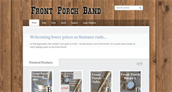 Desktop Screenshot of frontporchband.com